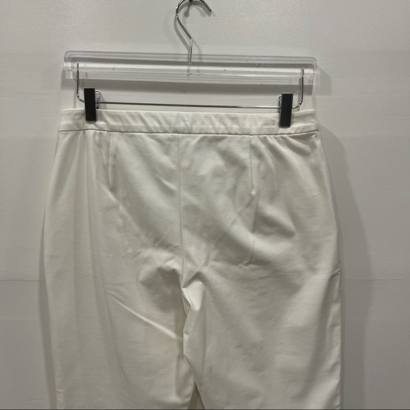 Theory Thanel Approach Cropped Pants in White Size 6 - Picture 8 of 13